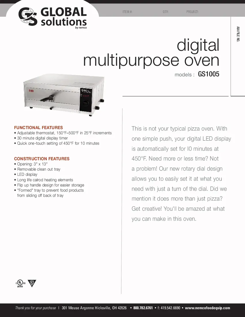global-solutions-gs1005-multipurpose-oven-specsheet-260222bobib1.pdf