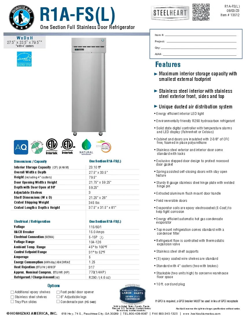 hoshizaki-r1a-fsl-refrigerator-reach-in-specsheet-260222unzklb.pdf