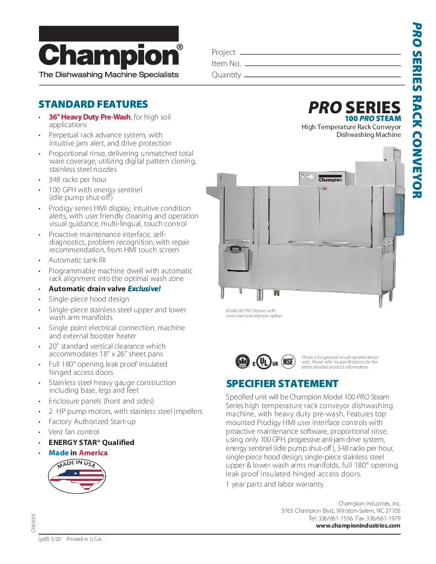 champion-industries-100-pro-steam-dishwasher-rack-conveyor-specsheet-260224ahd8r0.pdf