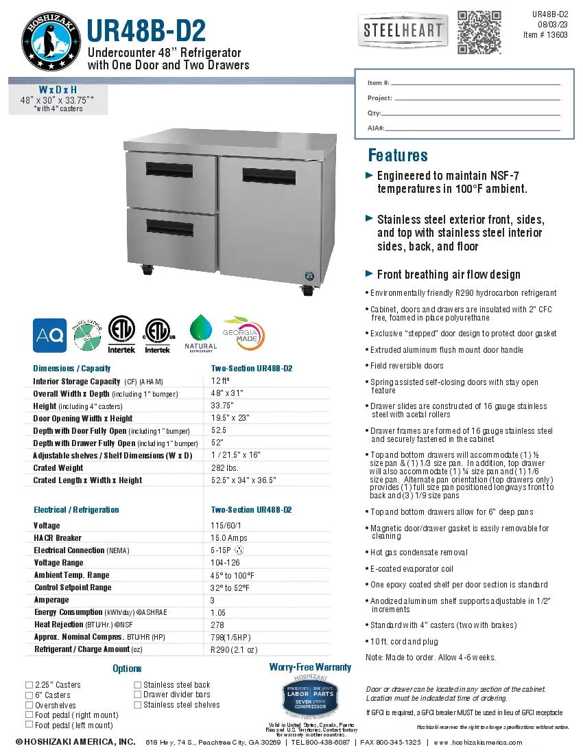 hoshizaki-ur60b-d2-refrigerator-undercounter-reach-in-specsheet-260222eaixdk.pdf