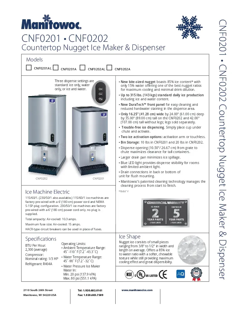 manitowoc-cnp0201a-161l-ice-maker-dispenser-nugget-style-specsheet-260224y0l5t6.pdf