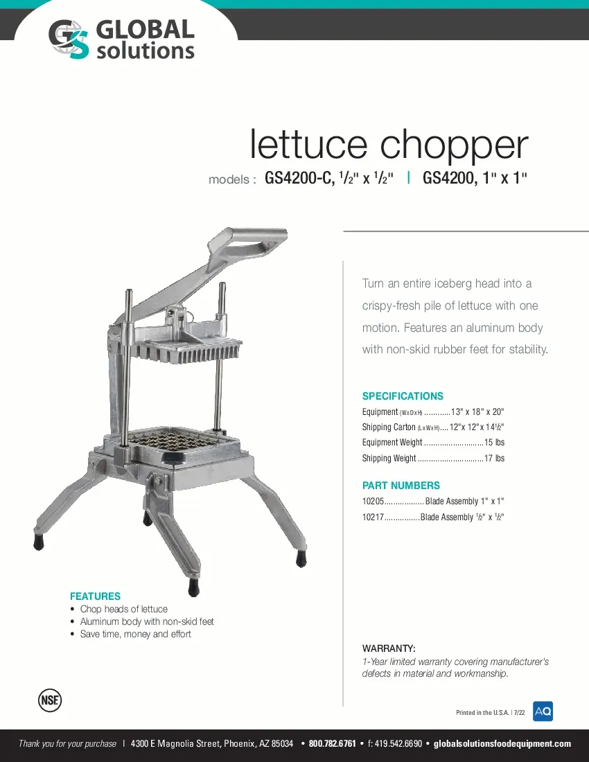 global-solutions-gs4200-lettuce-chopper-specsheet-2602220vypxx.pdf