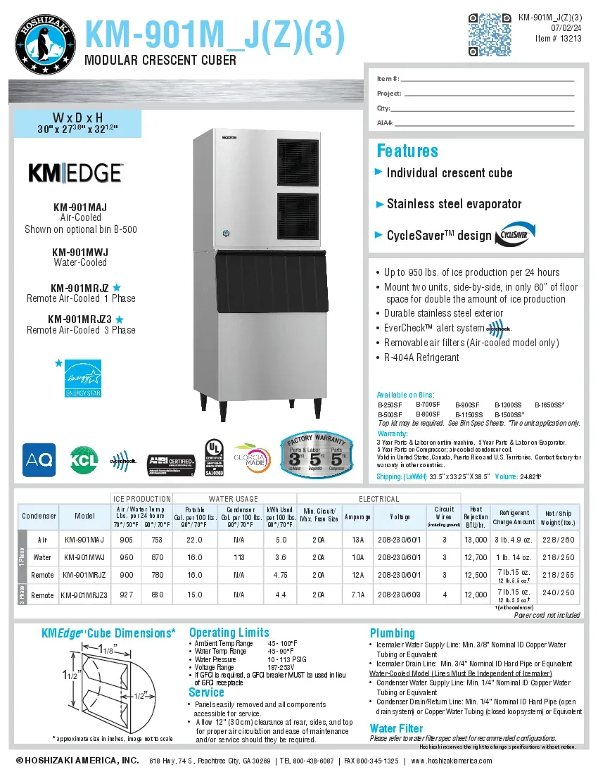 hoshizaki-km-901mrjz3-ice-maker-cube-style-specsheet-260222jb3z7f.pdf