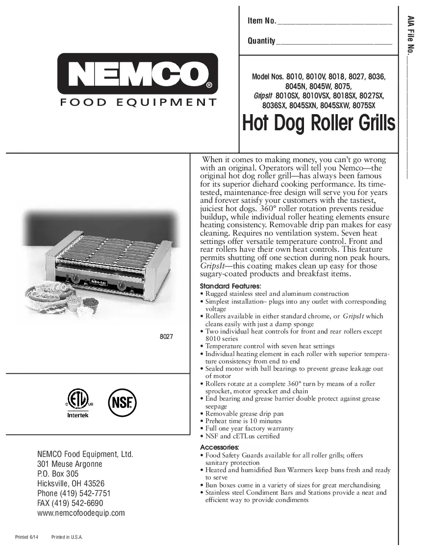 nemco-8018sx-hot-dog-grill-specsheet-260222p7t8fr.pdf