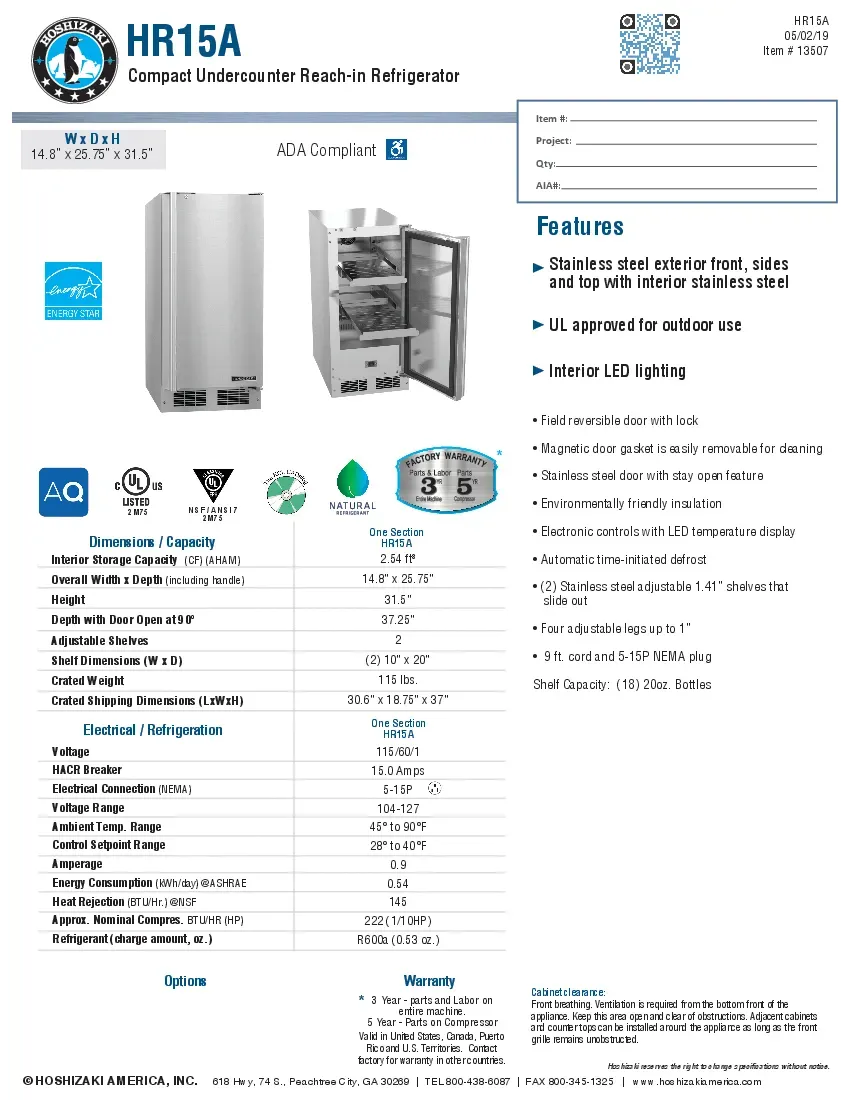 hoshizaki-hr15a-refrigerator-undercounter-reach-in-specsheet-260222jmtxbt.pdf