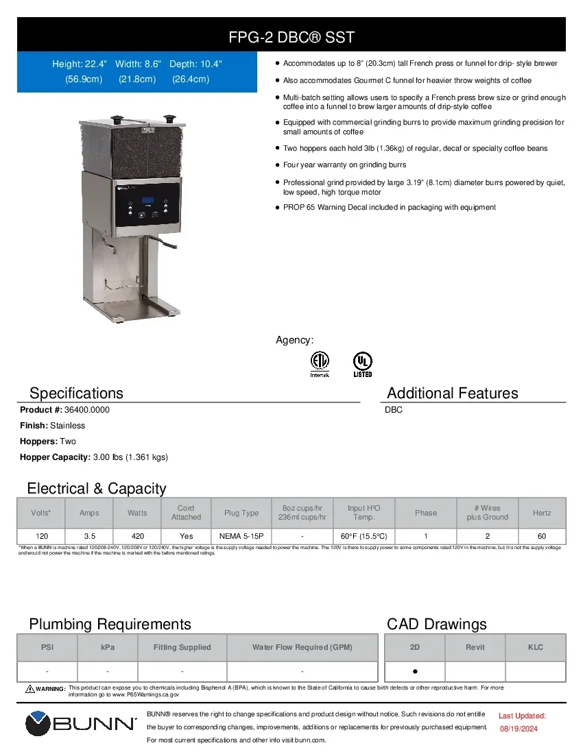 bunn-36400-0000-coffee-grinder-specsheet-2602243g26x4.pdf