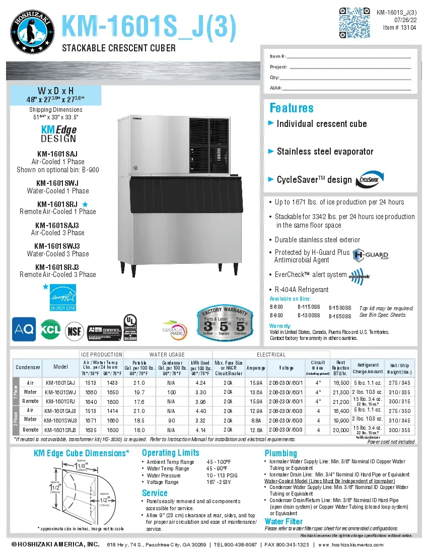 hoshizaki-km-1601saj-ice-maker-cube-style-specsheet-260222yolxsc.pdf