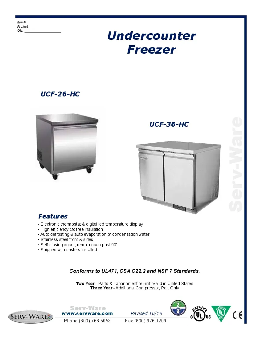 serv-ware-ucf-26-hc-freezer-undercounter-reach-in-specsheet-2602229trxty.pdf