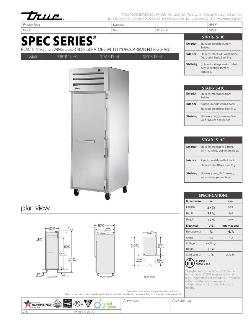 true-manufacturing-stg1r-1s-hc-refrigerator-reach-in-specsheet-260224pelsm0.pdf