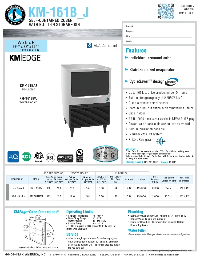 hoshizaki-km-161baj-ice-maker-with-bin-cube-style-specsheet-26022257i9rn.pdf