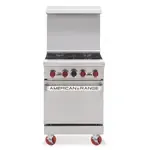 American Range AR-24G, Range, 24" Restaurant, Gas
