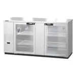 Hoshizaki , BB69-G-S, Bar Refrigerator, 2 Swinging Solid Doors