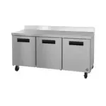 Hoshizaki WR72B, Refrigerated Counter, Work Top