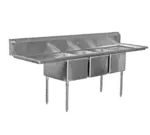Serv-Ware 3CWPH18182-24, Sink, (3) Three Compartment