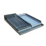 Serv-Ware ABG24SS, Lift-Off Griddle / Broiler