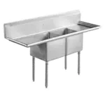 Serv-Ware D2CWP18182-18, Sink, (2) Two Compartment
