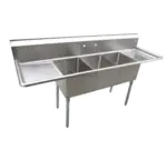 Serv-Ware D3CWP16202-18, Sink, (3) Three Compartment