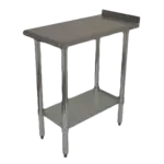 Serv-Ware , FTG-3024-4, Work Table, 24" - 27", Stainless Steel Top