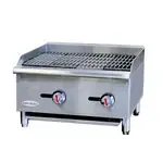 Serv-Ware SCBS-24, Charbroiler, Gas, Countertop