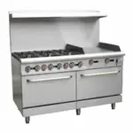 Serv-Ware SGR-6B-24G, Range, 60" Restaurant, Gas