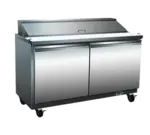 Serv-Ware SP60-24M-HC, Refrigerated Counter, Mega Top Sandwich / Salad Unit