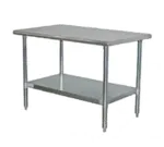 Serv-Ware , T2430CWP-3, Work Table, 30" - 35", Stainless Steel Top