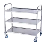 Serv-Ware UC-1834M3A, Cart, Bussing Utility Transport, Metal