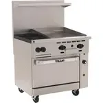 Vulcan 36S-2B24G, Range, 36" Restaurant, Gas