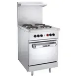 Vulcan , EV24S-2HT208, Range, 24" Restaurant, Electric