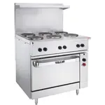 Vulcan , EV36S-4FP1HT240, Range, 36" Restaurant, Electric